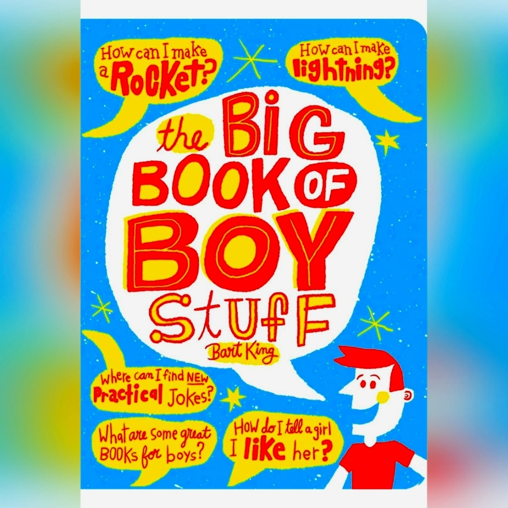 The Big Book 📕 of Boy Stuff by Bart King - NWOT